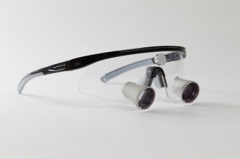 Лупа налобная TC-View 2.5x360 Clear/Green (PD60) I.C.Lercher