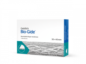 Bio-Gide 30х40 мм, резорбируемая двухслойная барьерная мембрана арт: 30803.4