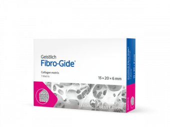Fibro-Gide 15х20x6 мм, матрикс коллагеновый резорбируемый для аугментации мягких тканей арт: 500239