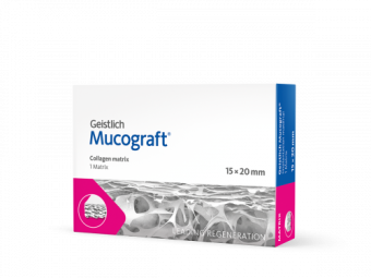 Mucograft 15х20 мм, коллагеновый матрикс для регенерации мягких тканей арт: 30772.1