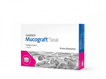 Mucograft Seal d=8 мм, коллагеновый матрикс для регенерации мягких тканей арт: 30781.1