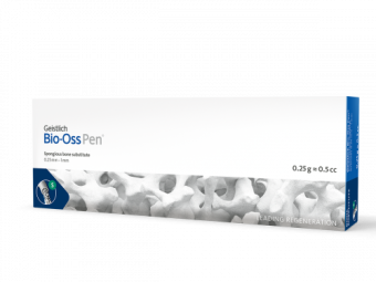 Bio-Oss Pen 0,25 г, гранулы 0,25-1 мм, размер S, натуральный костнозамещающий материал в аппликаторе арт: 30661.1